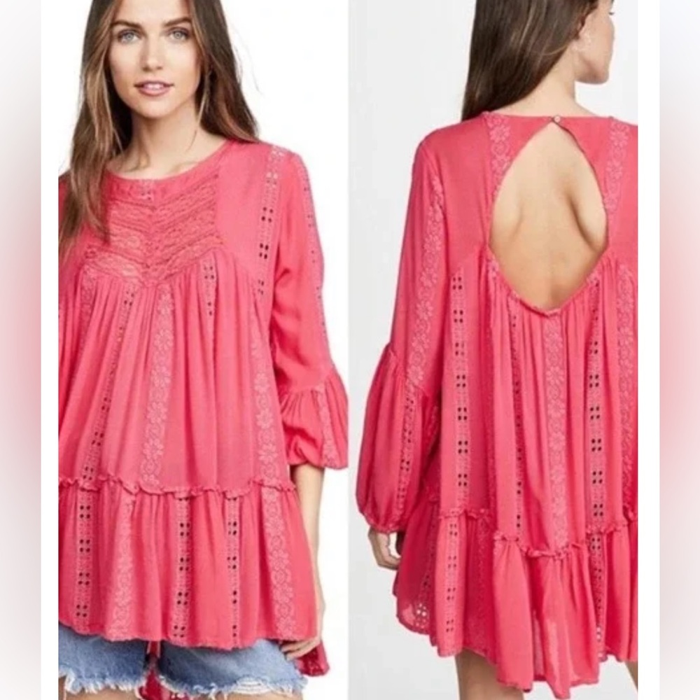 Free People Sweetest Dream Tunic- Size Medium - Picture 4 of 10